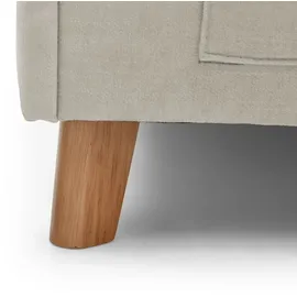 Meise Möbel meise.möbel Polsterbett Fun 140 x 200 cm Stoff Beige