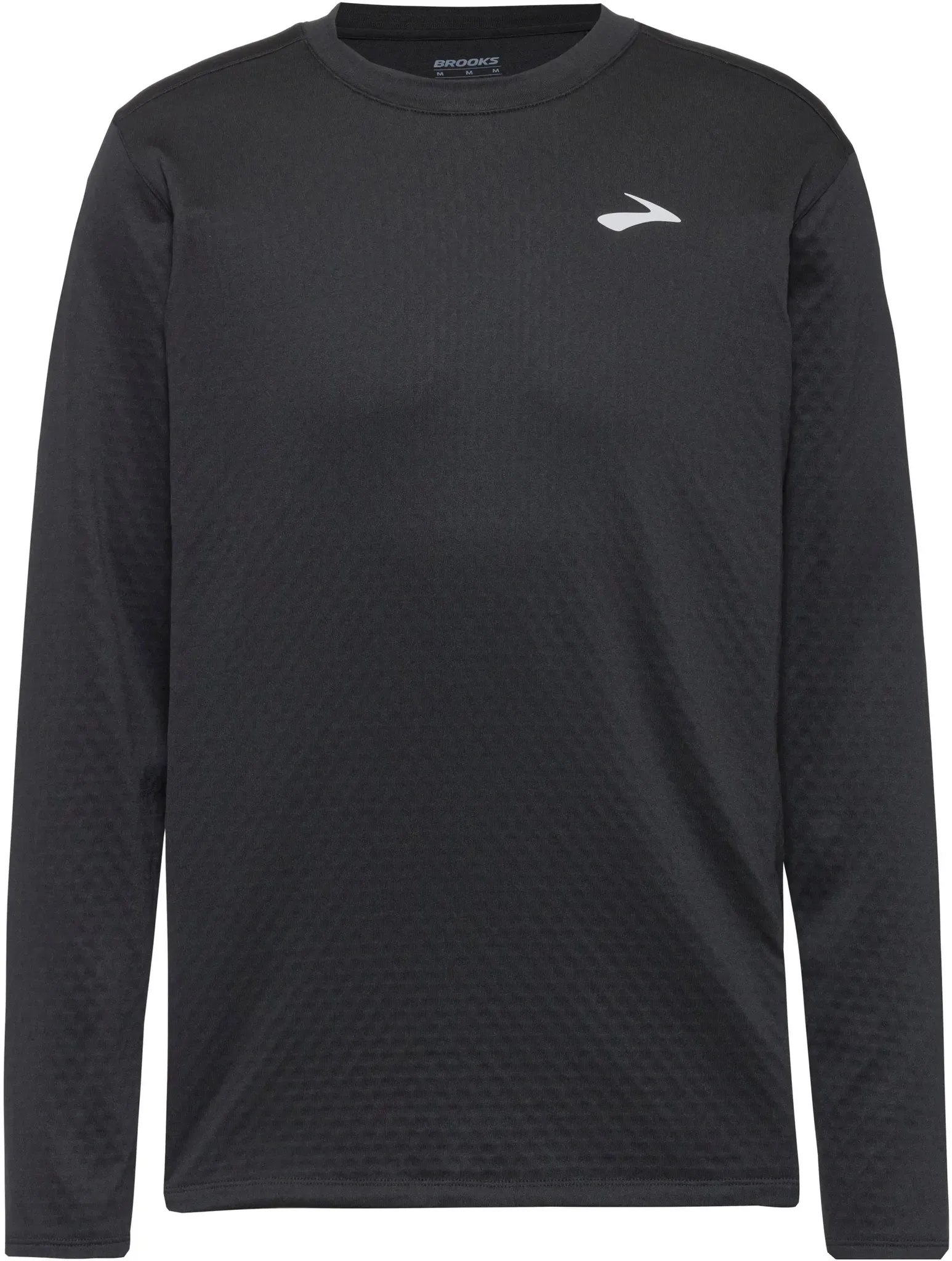 Brooks Notch Thermal Funktionsshirt Herren in black, Größe XXL - schwarz