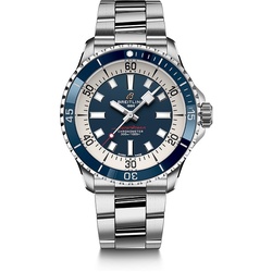 Breitling Herrenuhr Superocean Automatic 42 A17375E71C1A1 - silber