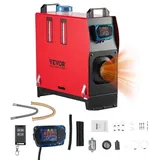 Dieselheizung 5-8kw 12/24v 5-8kw Mit Lcd & Fernbedienung, Diesel Luftheizung Standheizung Für Wohnmobil Camping Lkw Boot – Leiser Betrieb