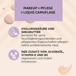 Eveline Cosmetics Liquid Camouflage wasserfester Korrektor mit Hyaluronsäure Farbton 04 Light Vanilla 7.5 ml