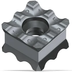 Fein Wendeschneidplatte SX Radius 1,2 mm für NE-Metalle und weiche Materialien, 10-Stück - 64302009010