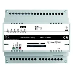 TCS FBI6124-0400 IP-Gateway ADVANCED 2.0 für bis zu 90 Rufziele im IP-Netzwerk FBI61240400