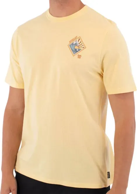 HURLEY PRINTING PRESS DISQUES T-Shirt 2026 egg shell - XL