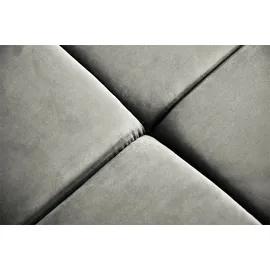 KAWOLA Sofa NEVADA silber