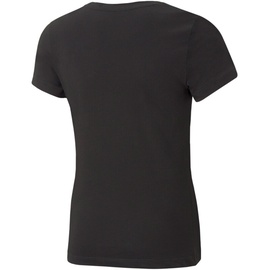 Puma Ess+ Metallic Logo T-Shirt Mädchen black 164