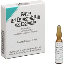 Dyckerhoff Aqua ad Iniectabilia ex Colonia