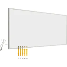 Wiltec Infrarotheizung 850 Watt, energieeffizienter Heizkörper, Wandmontage Elektroheizung, Heizpaneel, IR Heizung