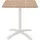 VCM Bistrotisch 70 x 70 x 72 cm Teak-Dekor