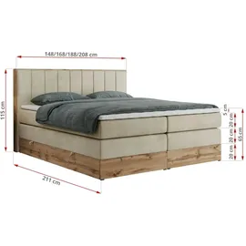 MKS Bellissimo King 160 x 200 cm H4 Beige
