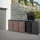 ML-Design Mülltonnenbox 4er 260 x 80 x 120 cm beige