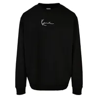 Karl Kani KKMQ12003BLK Small Signature Crew - schwarz, -
