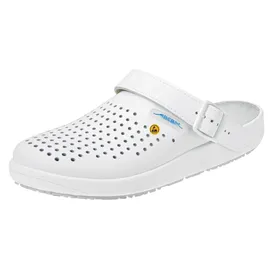 Abeba Berufsschuh Clog weiß 5300, OB, EU-Schuhgröße: 40