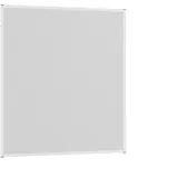 hecht International Fliegengitter mit Aluminiumrahmen 130 x 150 cm Weiß