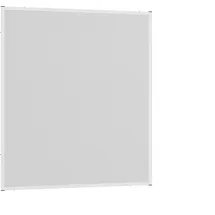 hecht International Fliegengitter mit Aluminiumrahmen 130 x 150 cm Weiß