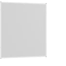 hecht International Fliegengitter mit Aluminiumrahmen 130 x 150 cm Weiß