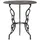 vidaXL Bistroset 3-tlg. Tisch Ø 59 x 62 cm bronze