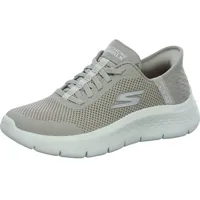 SKECHERS Damen Go Walk Flex Hands Free Slip-ins-Grand Entry Sneaker, Taupe, 37 EU