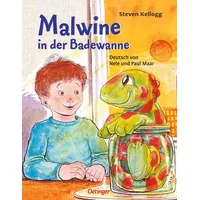 Oetinger Malwine in der Badewanne
