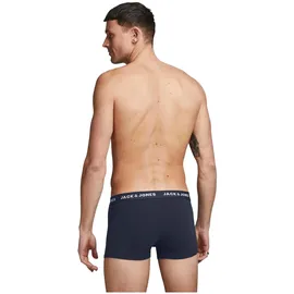 JACK & JONES Boxershorts JACSOLID blau XL 10er Pack