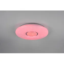 TRIO R65051000 LED Deckenleuchte Lia 1x20W | 2400L | 3000-6000K | IP20 | RGBW - dimmbar, Temperatureinstellung, Speicherfunktionen, Nachtlicht, Sternenhimmel-Effekt, Technologie WiZ, weiß