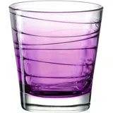 LEONARDO Trinkglas Vario Struttura violett 250 ml,