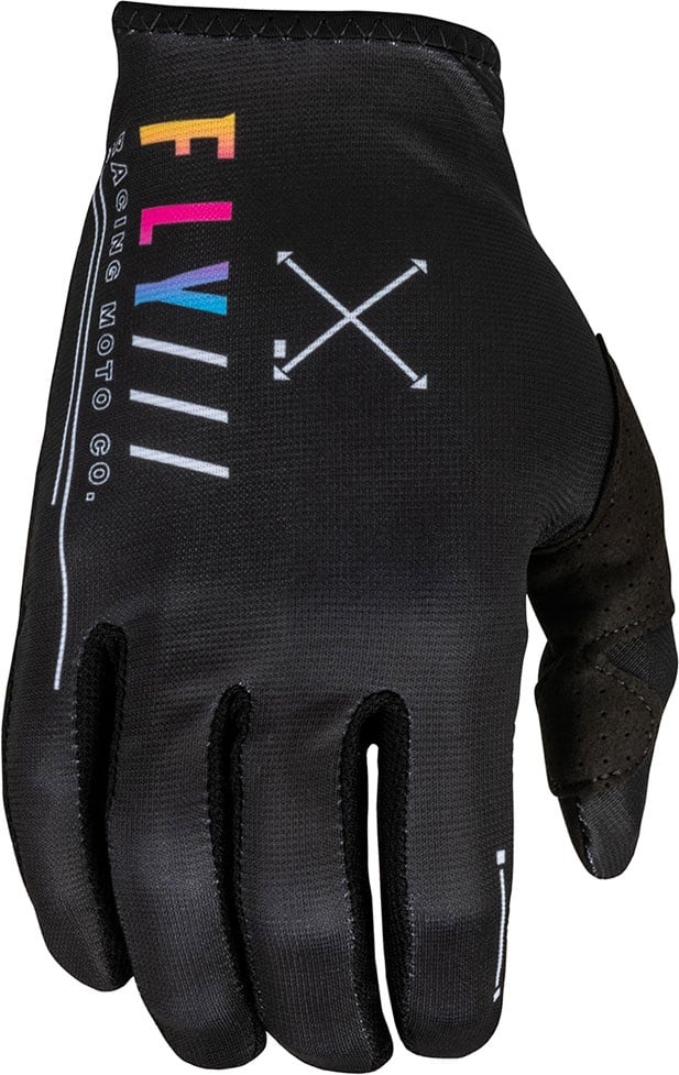 Fly Racing Lite S.E. Avenger, gants - Noir/Sunset - 3XL