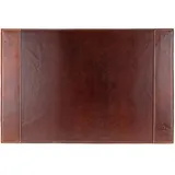 ALPENLEDER Tirol, Schreibtischunterlage leder, Braun