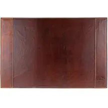 ALPENLEDER Tirol, Schreibtischunterlage leder, Braun