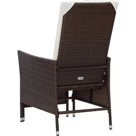 vidaXL Garten-Lounge-Set 2-tlg. braun 310232