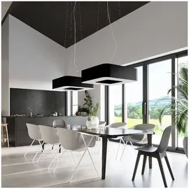 Sollux SL.0784 Kronleuchter Urano 60 schwarz