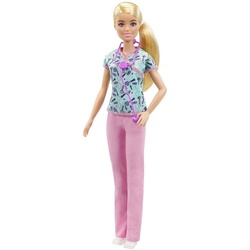 Barbie Anziehpuppe Krankenschwester bunt