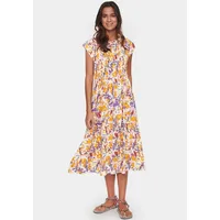 St Tropez Maxikleid »GislaSZ Maxi Dress«, Gr. XL (42) N-Gr, ice flower art , 37657245-XL N-Gr