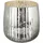 Fink Windlicht DARCY Glas Silber