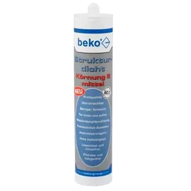 Beko Strukturdicht Acryl 310 ml weiß-strukturiert Körnung 2 mittel