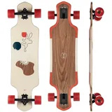 Globe Geminon 35 Walnuss Kakadu Longboard 1"