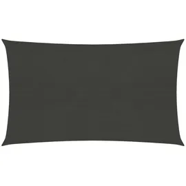 vidaXL Sonnensegel 160 g/m2 Anthrazit 3x6 m HDPE
