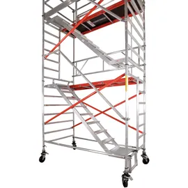 Altrex Treppengerüst RS Tower 53-S Aluminium Safe-Quick mit Fiber-Deck Plattform 14,20m AH 1,35x2,45m