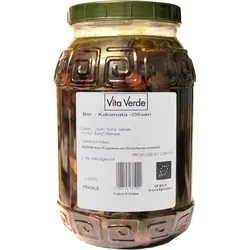 Kalamata-Oliven entsteint - bio & roh (2kg)