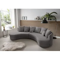 INOSIGN Ecksofa »Limoncello L-Form«, ergonomische Form grau