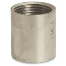 KLASEBO® Gewindefitting Edelstahl Muffe 2" IG Rohrverbinder