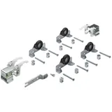 Hettich Schiebetürbeschlag Top Line 1 2-türig Komplett-Set50kg DIN L/R Hettich