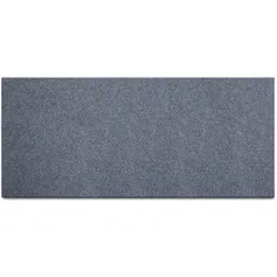 Küchenläufer "PICOLLO, Made in Belgium", blau (graublau), B:100cm H:8mm L:650cm, Polypropylen (PP), PRIMAFLOR-IDEEN IN TEXTIL, Teppiche, Nadelfilz, robust und pflegeleicht, rutschhemmend, Küche
