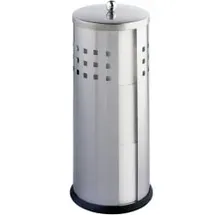 Wenko Toilettenpapierhalter Ancona silber, matt, 1 St.