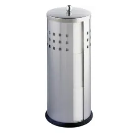 Wenko Toilettenpapierhalter Ancona silber, matt, 1 St.