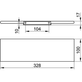Keuco Edition 400 Duschablage 11558170000