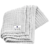 nordic coast company Musselindeckegrau, Grau, Textil, 80x80 cm] Schlafen, Babybett-Ausstattung, Babydecken & Babykissen, Babydecken