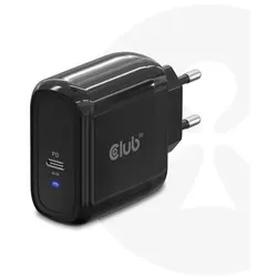 Club 3D Travel Charger 65W GAN technology, Single port USB Type-C, Power Deliver