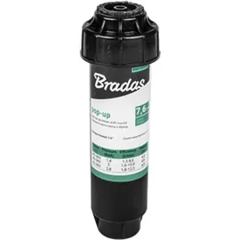 Bradas Versenkregner 7,6 cm schwarz