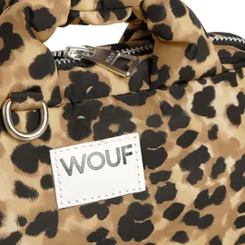 WOUF Studio Henkeltasche Polyester Beige/Braun/Weiß